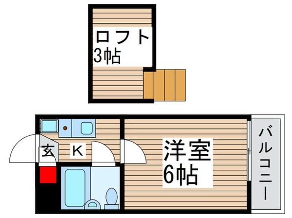 ビーナスフォートの物件間取画像